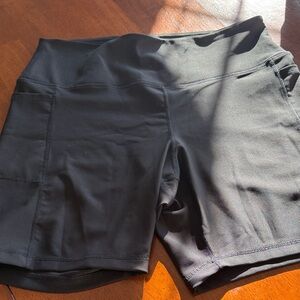Danskin Women's Charcoal Bike Shorts